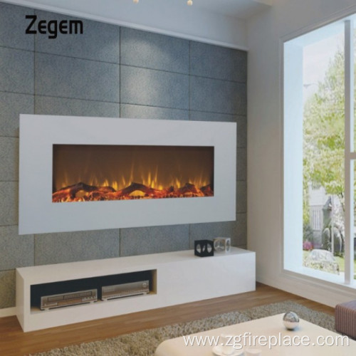 Big indoor 72 inch wall hanging electric fireplace